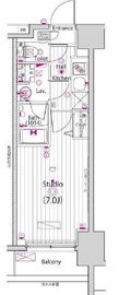 ガーラ新横浜グランドステージ 6階 間取り図