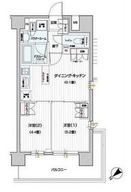 デュオステージ横濱天王町 6階 間取り図
