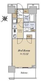 ザ・クレストタワー 10階 間取り図