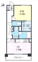 ソルクレスト御茶ノ水 10階 間取り図