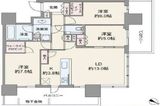 シティタワーズ東京ベイ 19階 間取り図