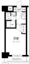 メゾン・ド・ヴィレ白金台 8階 間取り図