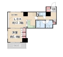 グランスイート日本橋人形町 9階 間取り図