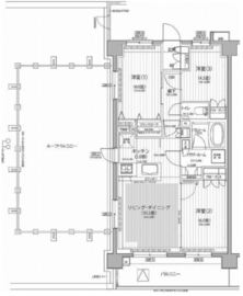 Nステージ東小金井 501 間取り図