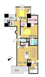 ファーロ南青山 8階 間取り図