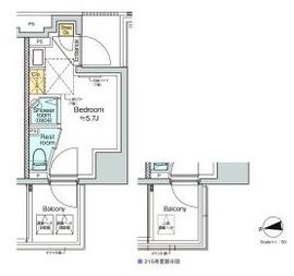 TOMORE品川中延 614 間取り図