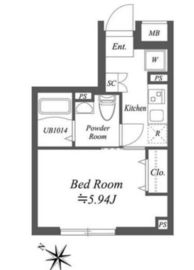 SOLASIAresidence南大塚 (ソラシアレジデンス南大塚) 402 間取り図