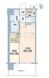 プレシスヴィアラ湘南藤沢 8階 間取り図