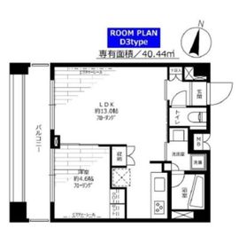 ステージグランデ錦糸町 7階 間取り図