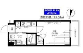 ステージグランデ錦糸町 3階 間取り図