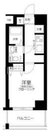 ステージファースト三軒茶屋アジールコート 3階 間取り図