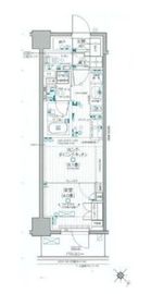 デュオステージ関内Ⅱ 10階 間取り図