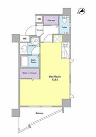 スタイリオ下丸子 204 間取り図