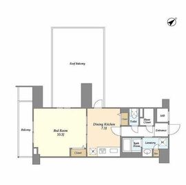 NSセントラルハイムⅡ 702 間取り図