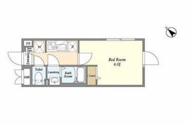 La Douceur武蔵小山 (ラドゥセール武蔵小山) 405 間取り図