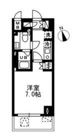 ウィスティリア高津 406 間取り図