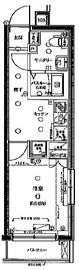 クレヴィスタ門前仲町 306 間取り図