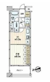プレジール新宿大久保 3階 間取り図
