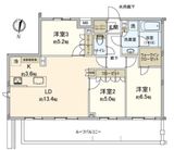 オープンレジデンシア世田谷桜 4階 間取り図