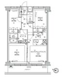 ニューミラ明大前 705 間取り図