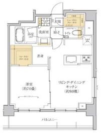 グレーシアフィット横浜 902 間取り図