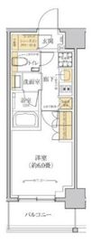グレーシアフィット横浜 602 間取り図