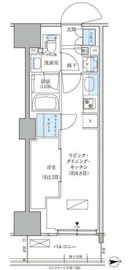 パークアクシス品川天王洲アイル 421 間取り図
