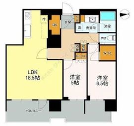 HARUMI FLAG SKYDUO PARK VILLAGE (晴海フラッグ スカイデュオ パークヴィレッジ) 32階 間取り図