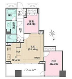 ナビューレ横浜タワーレジデンス 5階 間取り図