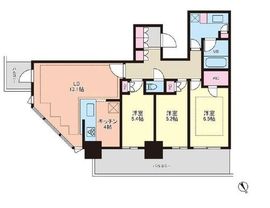 THE TOWER JUJO (ザ・タワー十条) 36階 間取り図