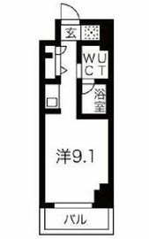 スパシエ東神奈川 9階 間取り図