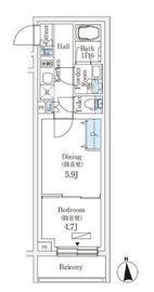 PLANE SOCIE+ SAKURADAI(プラネソシエプラス桜台) 211 間取り図