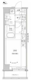RELUXIA両国Ⅱ (リルシア両国Ⅱ) 3階 間取り図
