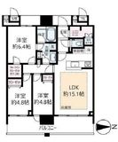 THE TOYOSU TOWER 41階 間取り図