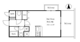 サンクレール高井戸 8階 間取り図