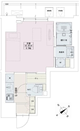 神谷町レジデンス壱番館 1202 間取り図