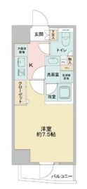 CAVANA浅草 (カバナ浅草) 504 間取り図