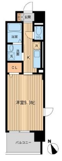 カーサグランデ 101 間取り図