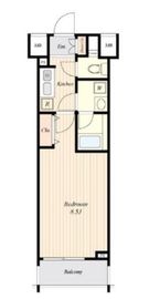 ブライズ方南町 3階 間取り図