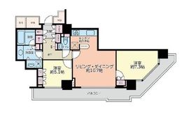 ザ・ヨコハマタワーズ タワーウエスト 27階 間取り図