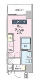 ファインプレイス川崎 203 間取り図