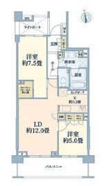 パークホームズ用賀ヴィアージュ 2階 間取り図