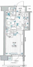 デュオステージ横濱天王町 4階 間取り図