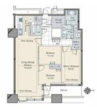 三田ガーデンヒルズ EAST HILL 10階 間取り図