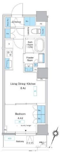 プレディアコート板橋 204 間取り図