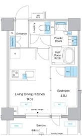 プレディアコート板橋 202 間取り図