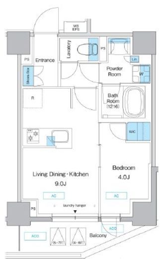 プレディアコート板橋 602 間取り図