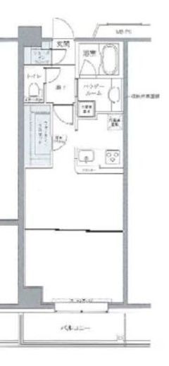 プライムアーバン豊洲 516 間取り図