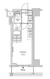 ザ・パークハビオ蕨 702 間取り図