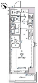 SQUARE CITY東白楽MAXIV(スクエアシティ東白楽マキシブ) 3階 間取り図